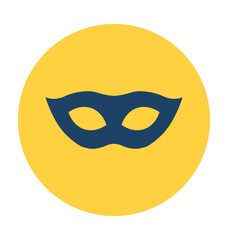 Carnival Mask Vector Icon
