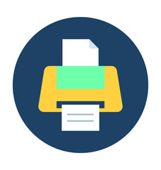 Printer Vector Icon