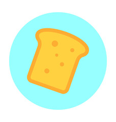 Toast Vector Icon