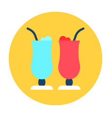 Cocktail Vector Icon