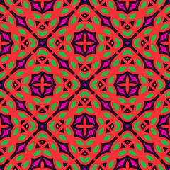 
Geometric vector pattern with triangular elements. Seamless abstract ornament for wallpapers and 

backgrounds. 