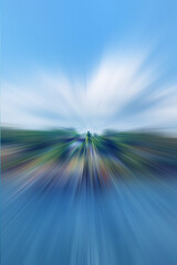 Blue motion background for commercial use