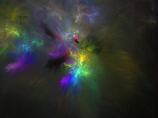 Imaginatory fractal background Image