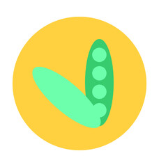 Peas Vector Icon