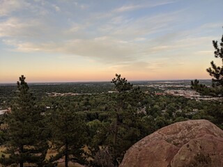 City view of Boulder CO