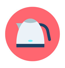 Electric Kettle Vector Icon

