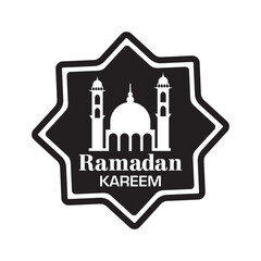 ramadan kareem vector , muslim logo
