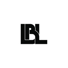 lbl letter original monogram logo design