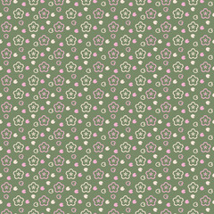 桜 パターン C 抹茶