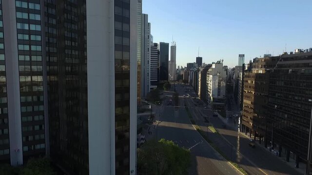 Vista &aacute;rea de Avenida en Argentina 2