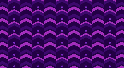 Fototapeta premium purple arrows pattern. wallpaper design. arrow background in shades of purple color. dark purple, dark violet arrow pattern. Seamless abstract pattern, card, gift wrap, rug and wallpaper design. 