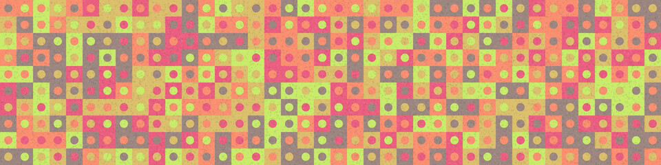 Abstract Geometric Pattern generative computational art illustration