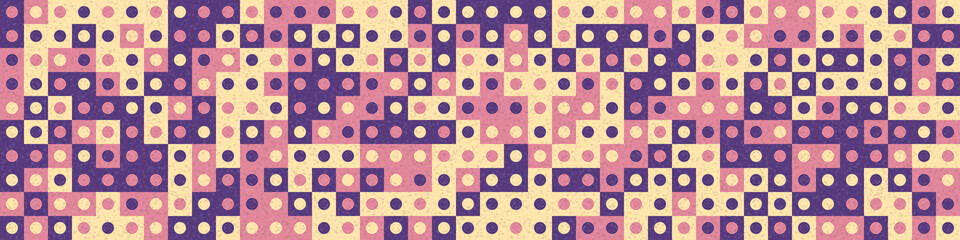 Abstract Geometric Pattern generative computational art illustration