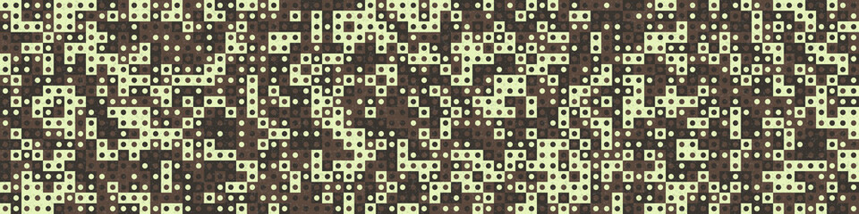 Abstract Geometric Pattern generative computational art illustration