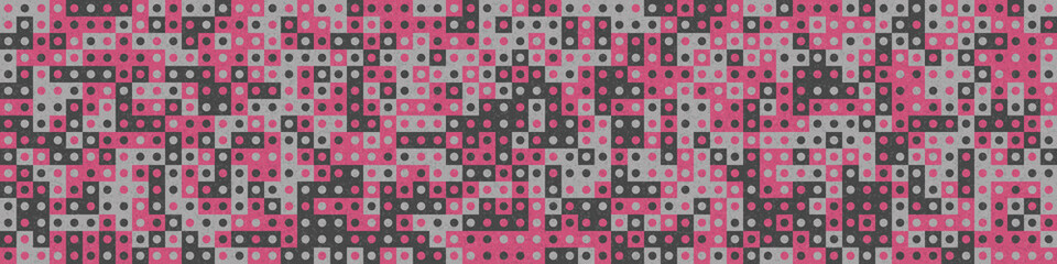 Abstract Geometric Pattern generative computational art illustration