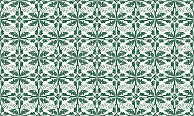 和柄　鳥襷模様　シームレスパターン