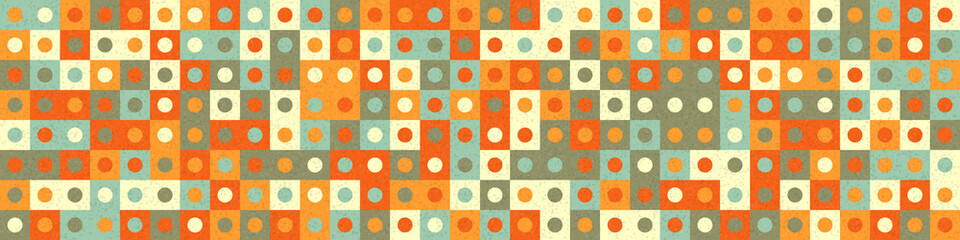 Abstract Geometric Pattern generative computational art illustration