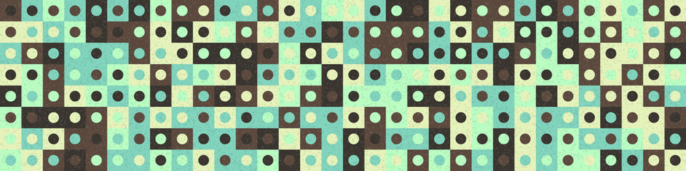 Abstract Geometric Pattern generative computational art illustration