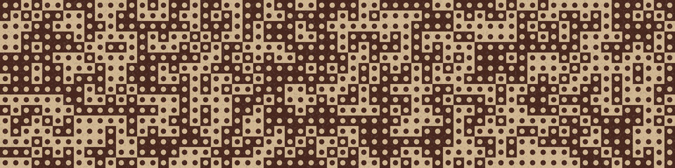 Abstract Geometric Pattern generative computational art illustration