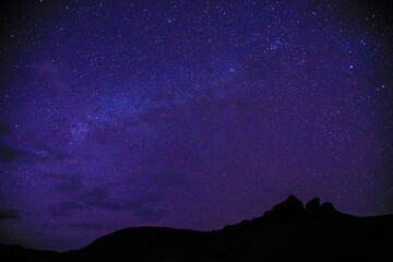 
Starry Milky Way on Oahu, Hawaii