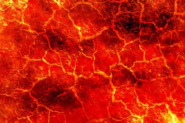 Obraz na płótnie Canvas red hot lava pattern background