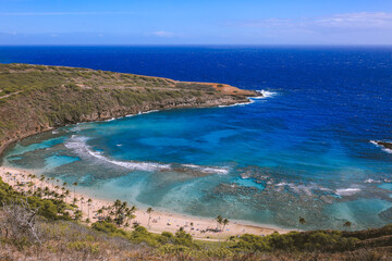 Hanauma bay Oahu island Hawaii | Sea Nature Ocean Landscape Beach Travel

