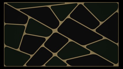 abstract background Green black and gold
