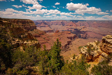 Traveling USA landmark. Grand Canyon. Arizona South Rim.