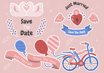 valentine illustration Vector for banner