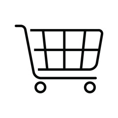 Fototapeta na wymiar shopping cart icons. web icons for online store. vector illustration eps 10