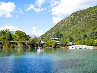 Fototapeta premium Scenery of Black Dragon Pool