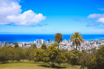 Tantalus Lookout Puu Ualakaa State Park Honolulu Oahu Hawaii 