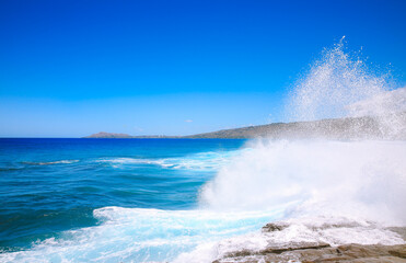 Big waves at China Walls, Koko Kai Beach Mini Park
, Honolulu, Oahu, Hawaii | Sea Nature Landscape Travel
