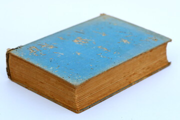 Fototapeta premium Old book on white background