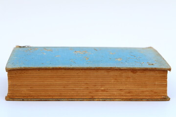 Old book on white background