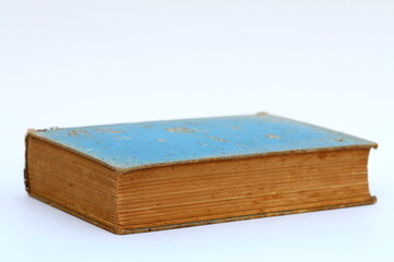 Old book on white background