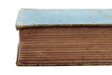 Old book on white background