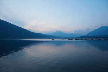 view of the lake