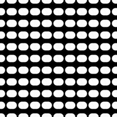 Seamless Cells. Vector Oval Mesh Pattern.