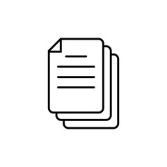 paper, page, document icon