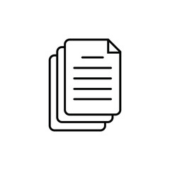 paper, page, document icon