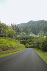 Hoomaluhia Botanical Garden, Koolau Range ,Oahu Hawaii
