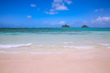 Lanikai beach, Kailua, Oahu, Hawaii | Sea Nature Ocean Landscape Travel