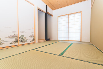 新築の家の内装