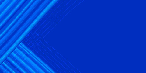 Modern blue silk abstract background with gradient mesh