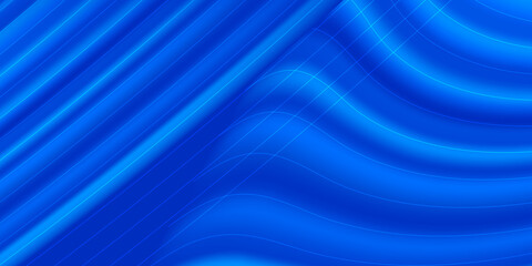 Obraz premium Blue silk or satin texture. Luxury vector background 