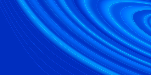 Blue silk fabric. Vector illustration with blue satin or silk fabric. Vector glossy textile. Grand business opening or fashion concept 