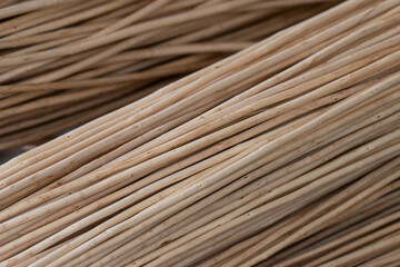 Willow prepared for Wickerwork. Background.