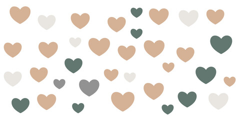 Universal greeting card with love background. Birthday floral card set. Vector illustration. abstract creative universal artistic templates. Good for poster, card, invitation, flyer, cover, banner