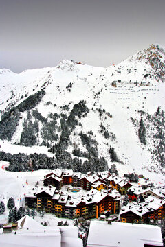 Les Arcs Arc 1950 Paradiski Ski Area French Alps France